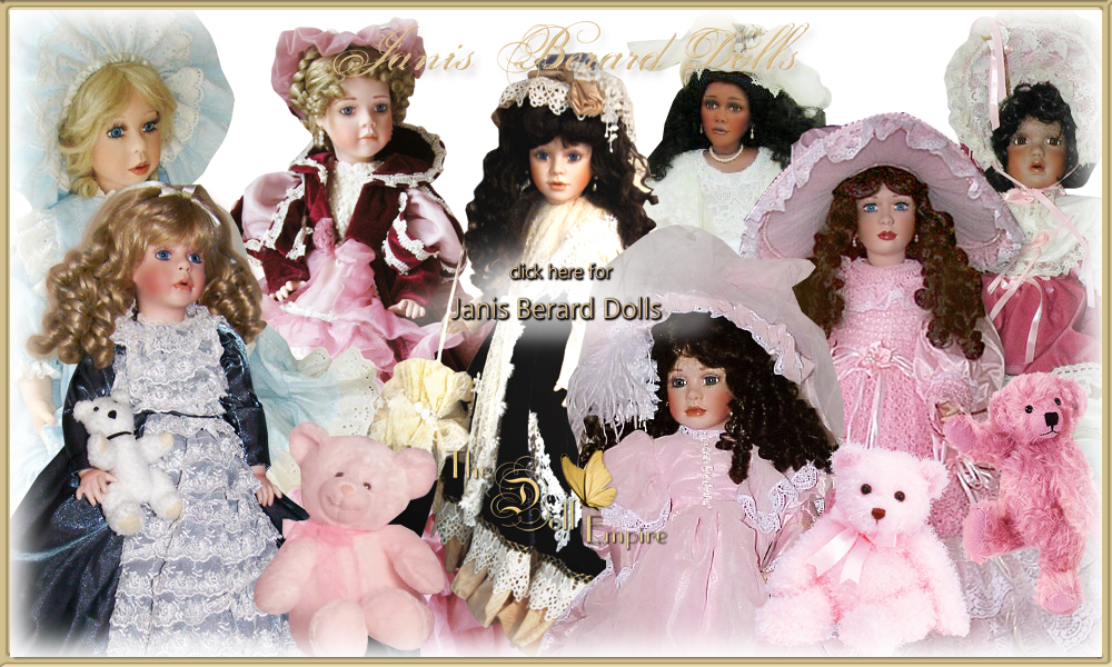 Janis Berard Dolls · Limited Edition Full-Body Porcelain Lady Dolls